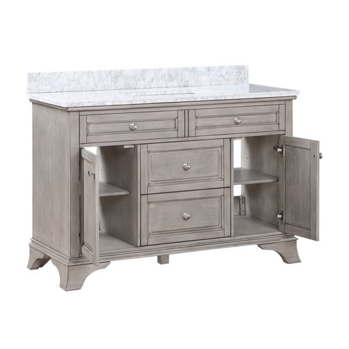 48 Inch Beige Single Vanities You'll Love | Wayfair